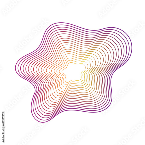 Gradient Abstract Monoline