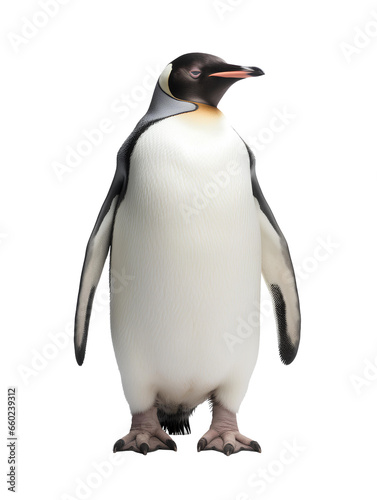 Penguin on transparent background PNG