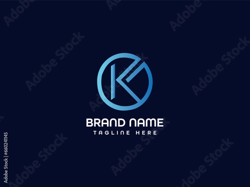 kg letter logo