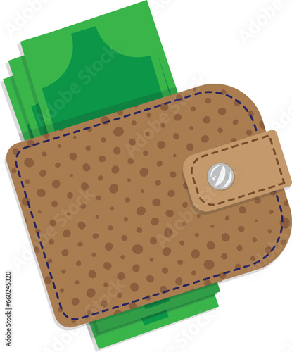 money in wallet