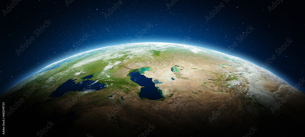 Fototapeta premium Russia - planet Earth