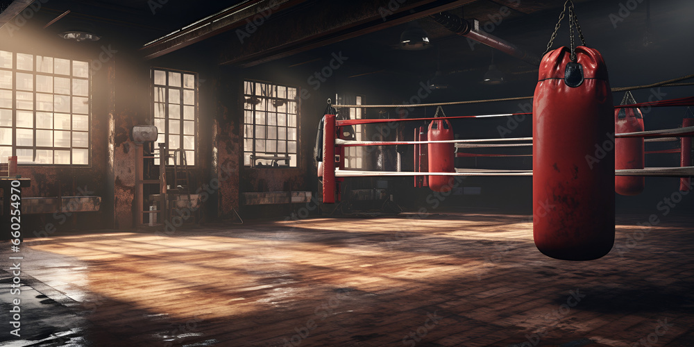 Generative AI Creating a Boxing Ring Virtual Boxing Ring Construction