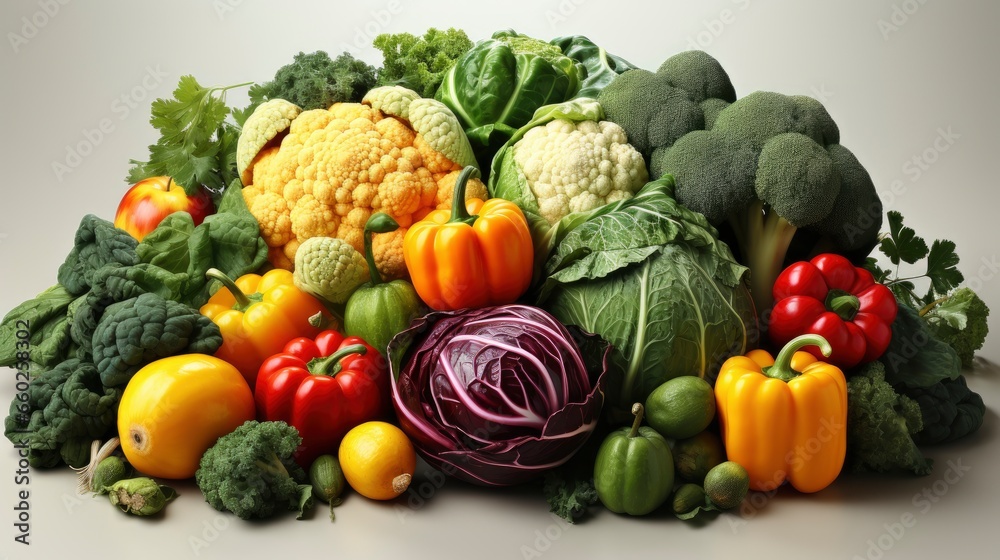 Colorful Harvest basket on white background ,Desktop Wallpaper Backgrounds, Background HD For Designer