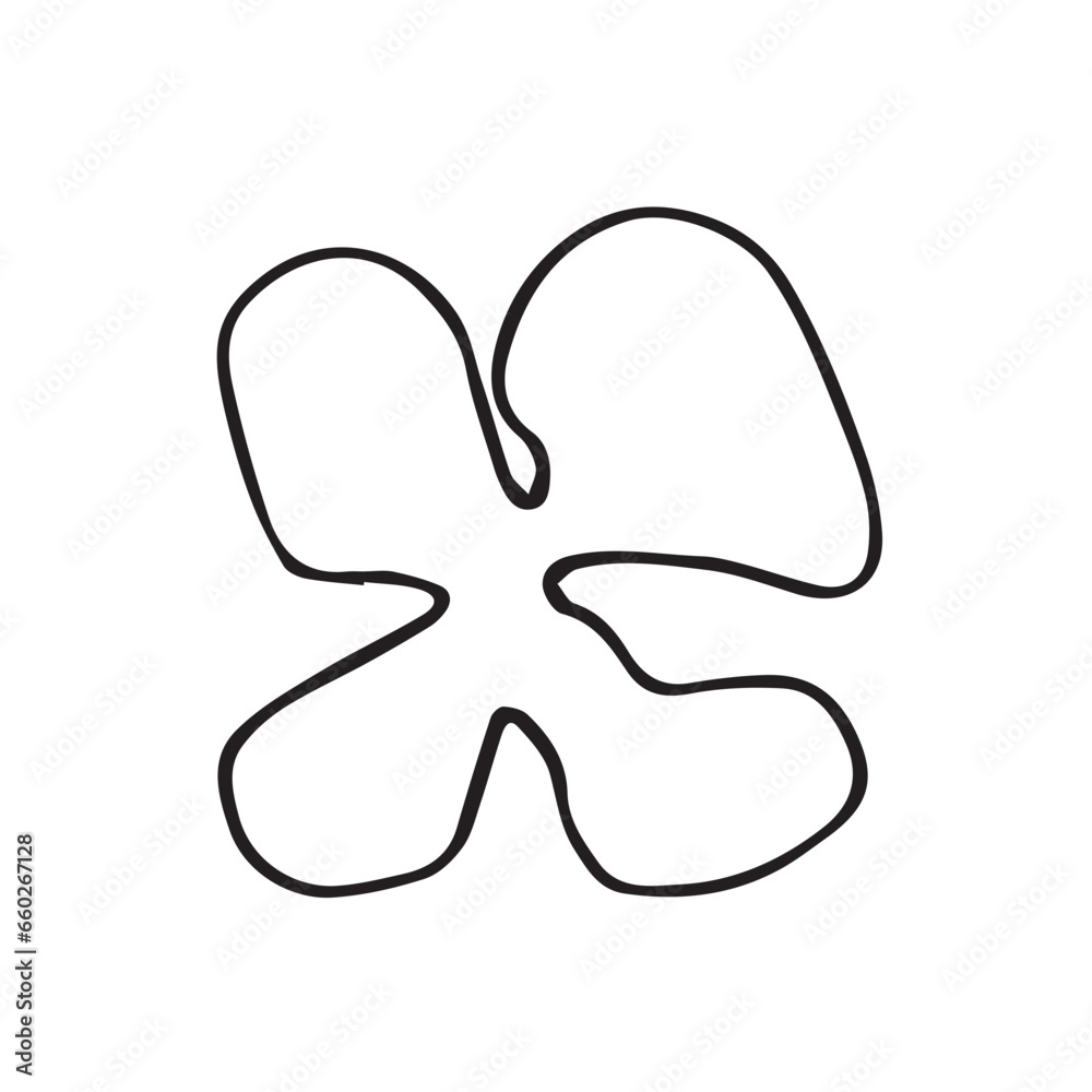 Retro Abstract Hand Drawn Shapes Organic line Retro Abstract Hand Drawn Shapes Organic line