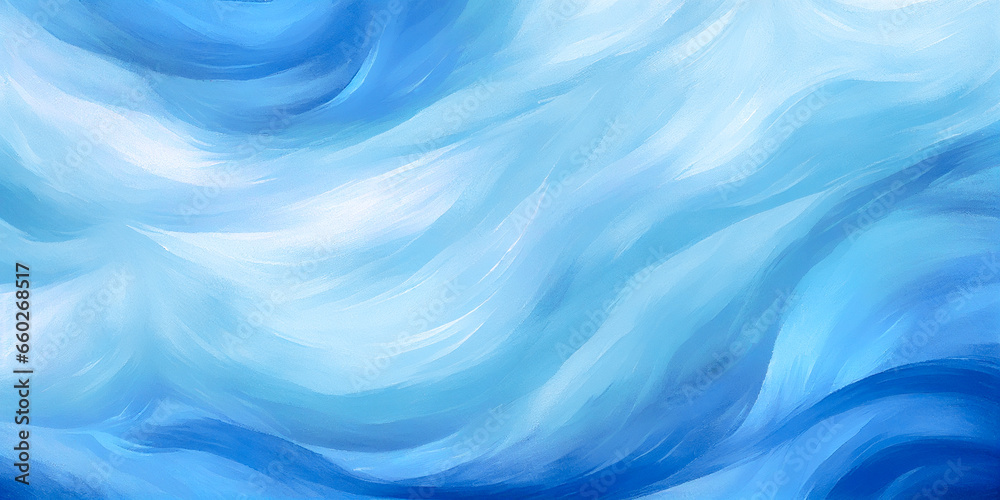 Abstract blue gradient acrylic paint wavy grunge texture background. Navy waves watercolor brushstrokes texture. Minimalist art ocean backdrop for web mobile. Winter snow weather copy space banner Abstract blue gradient acrylic paint wavy grunge texture background. Navy waves watercolor brushstrokes texture. Minimalist art ocean backdrop for web mobile. Winter snow weather copy space banner