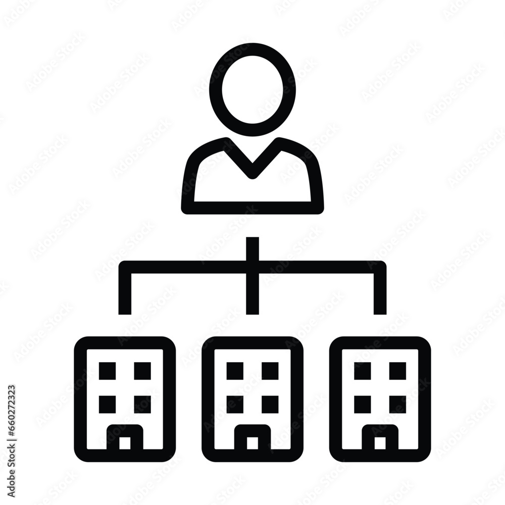 CEO business owner vector icon CEO business owner vector icon