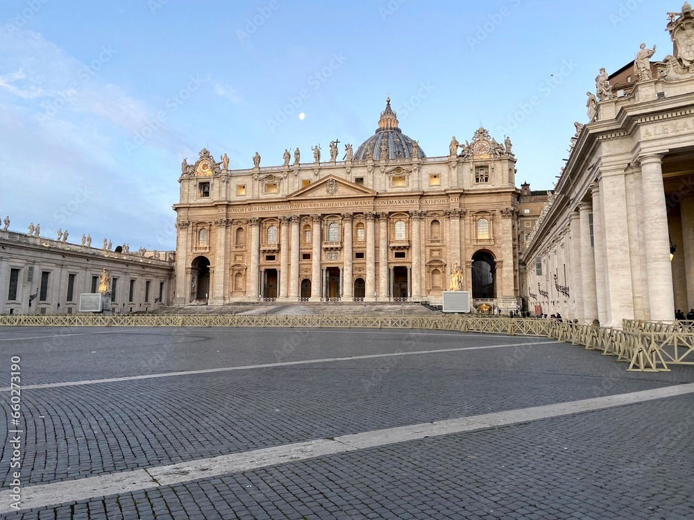 Obraz premium Rome & St Peter's Basilica Vatican City Rome