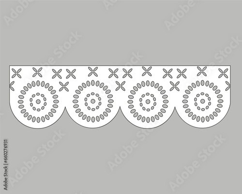 illustration of a vintage label