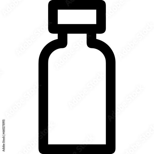 Bottle drink icon symbol vector image. Illustration of the drink water bottle glass design image