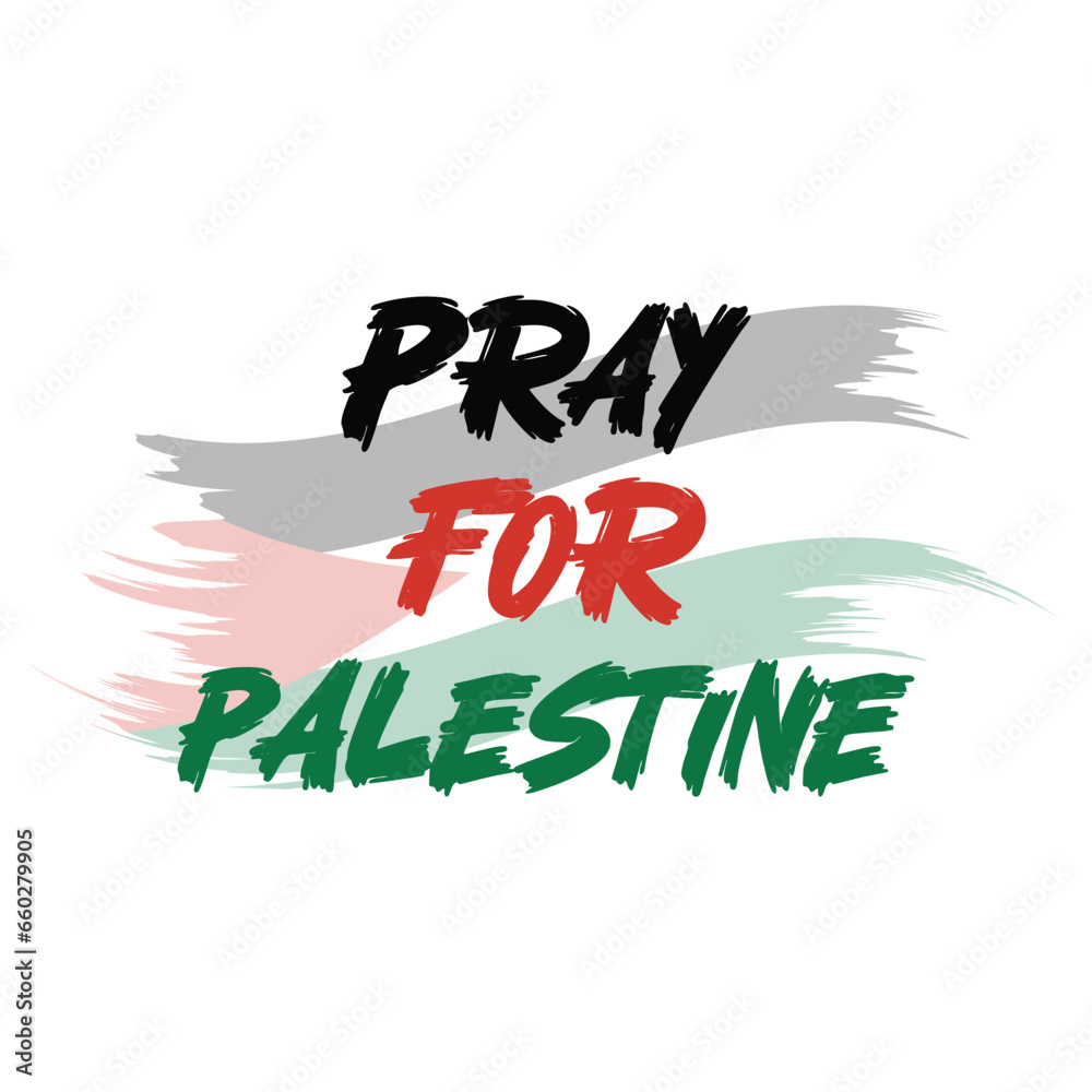 Pray for Palestine Save Gaza, save Palestine vector background, poster, slogan, tshirt design