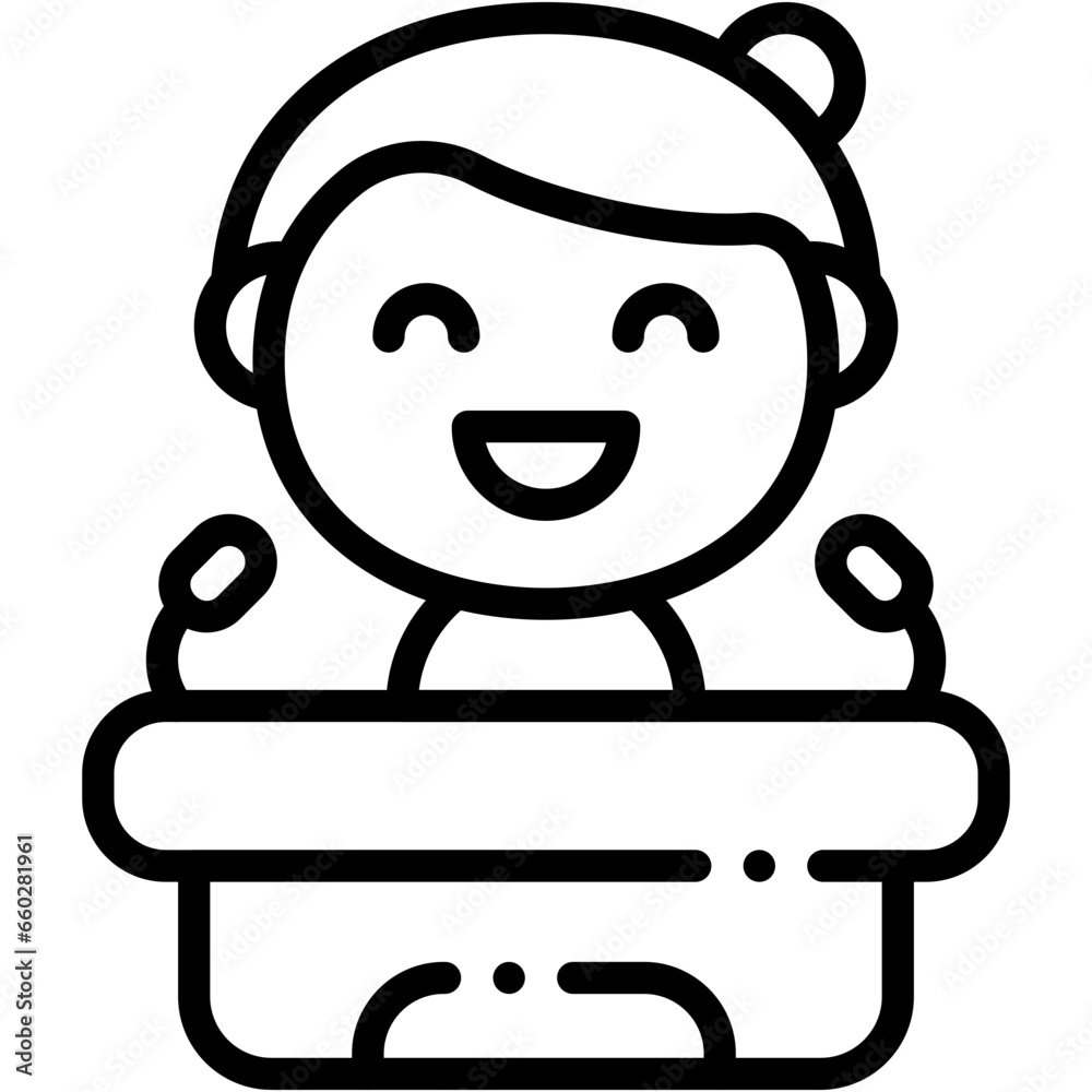 Vector Icon Conference, Speech, Avatar, Podium, Public Speaking, Stage Vector Icon Conference, Speech, Avatar, Podium, Public Speaking, Stage