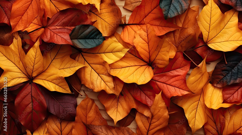 Autumn Leaves Background Autumn Leaves Background