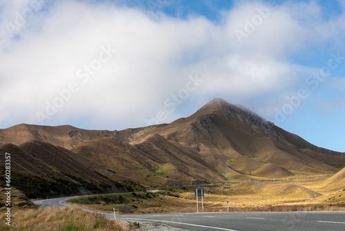 Crown Range road New Zealand