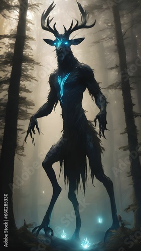 The Wendigo is a monster that lives in the forest 