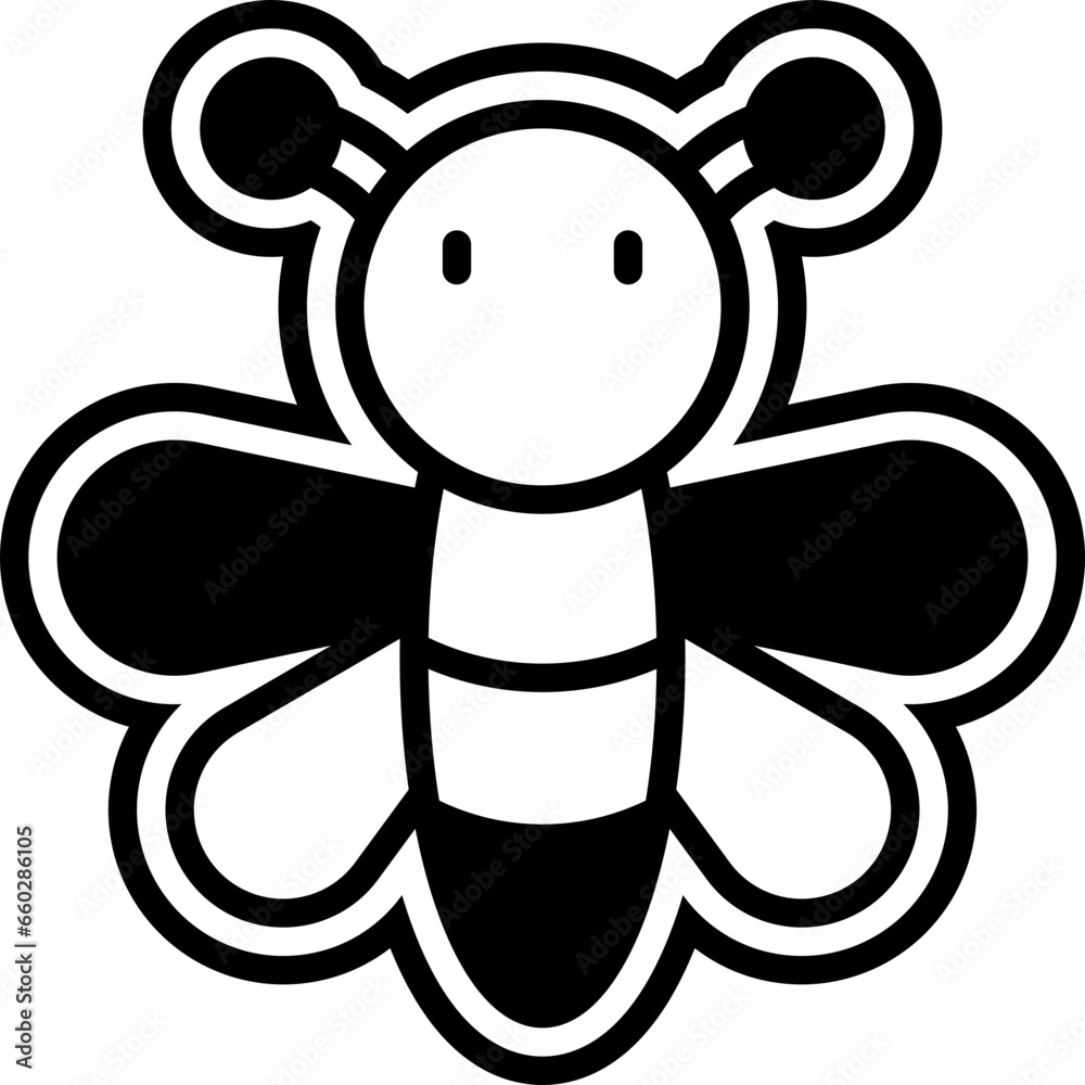 Fototapeta premium Vector Icon Dragon Fly, Insect, Giant Dragonfly, Plague, Nature, Animals