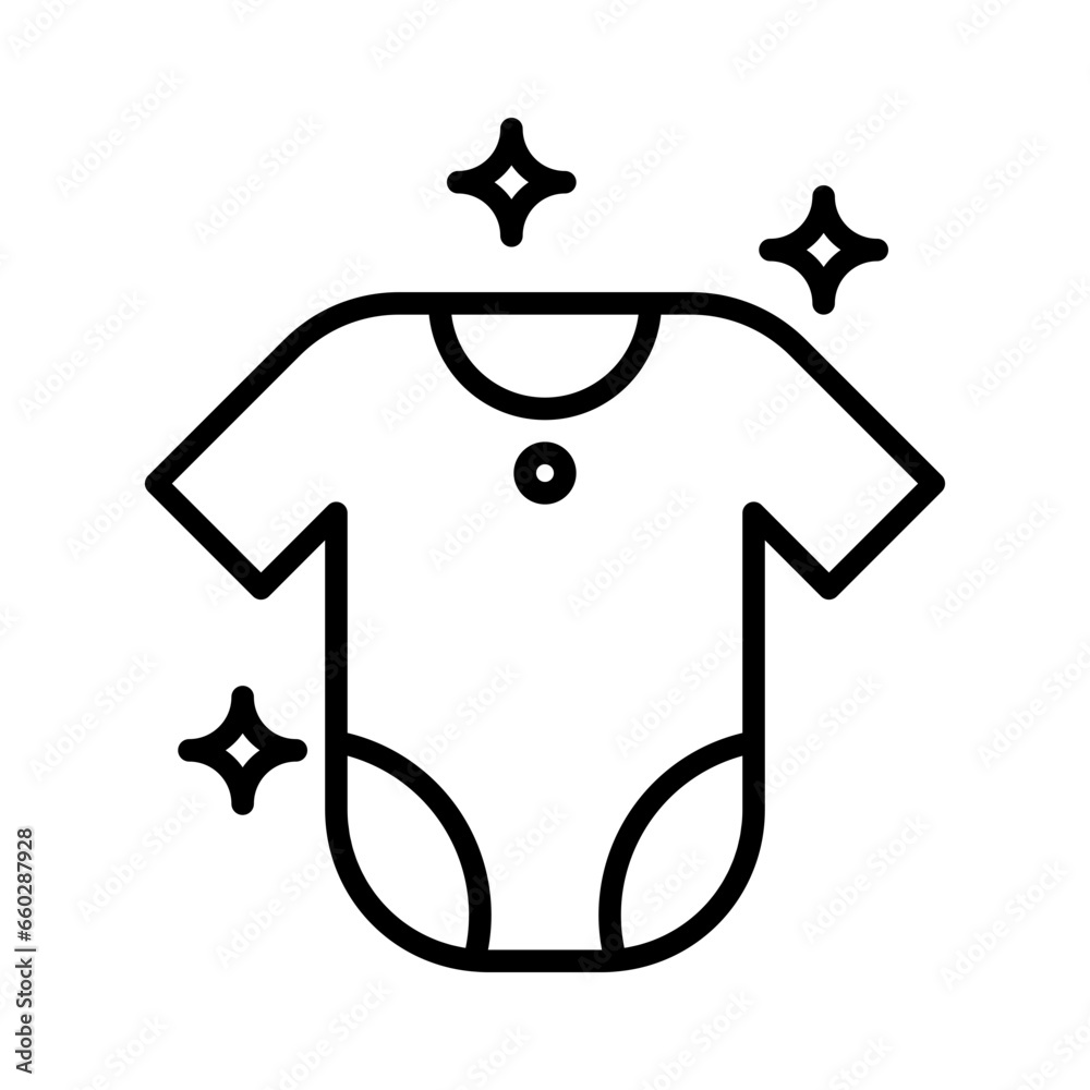 Hygiene cloth hygiene icon with black outline style. hygiene, clothes, clean, laundry, household, textile, wash. Vector Illustration Hygiene cloth hygiene icon with black outline style. hygiene, clothes, clean, laundry, household, textile, wash. Vector Illustration