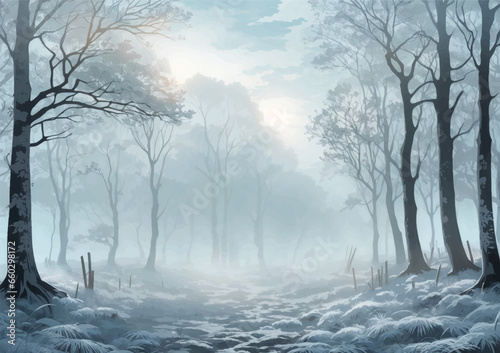 deep forest trail