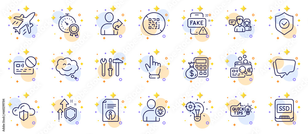 Outline set of Cursor, Education idea and Best result line icons for web app. Include Fake news, Refer friend, Improving safety pictogram icons. Spanner tool, Finance calculator. Vector Outline set of Cursor, Education idea and Best result line icons for web app. Include Fake news, Refer friend, Improving safety pictogram icons. Spanner tool, Finance calculator. Vector