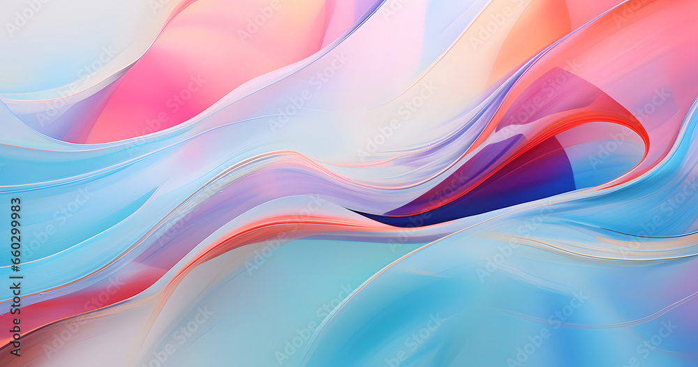 Abstract Flowing Fabric Waves in Pastel Colors: Gentle Movement and Soft Texture Graphic Abstract Flowing Fabric Waves in Pastel Colors: Gentle Movement and Soft Texture Graphic