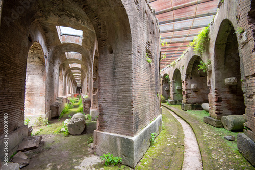 Bild auf Leinwand Amphitheatre of Capua in Santa Maria Capua Vetere - Italy