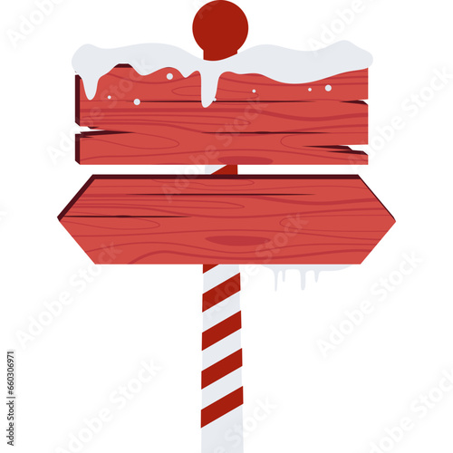 Christmas Wooden Sign Board