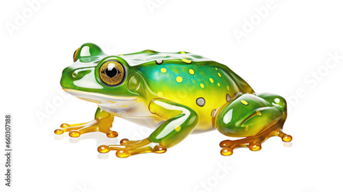frog on transparent background © DX