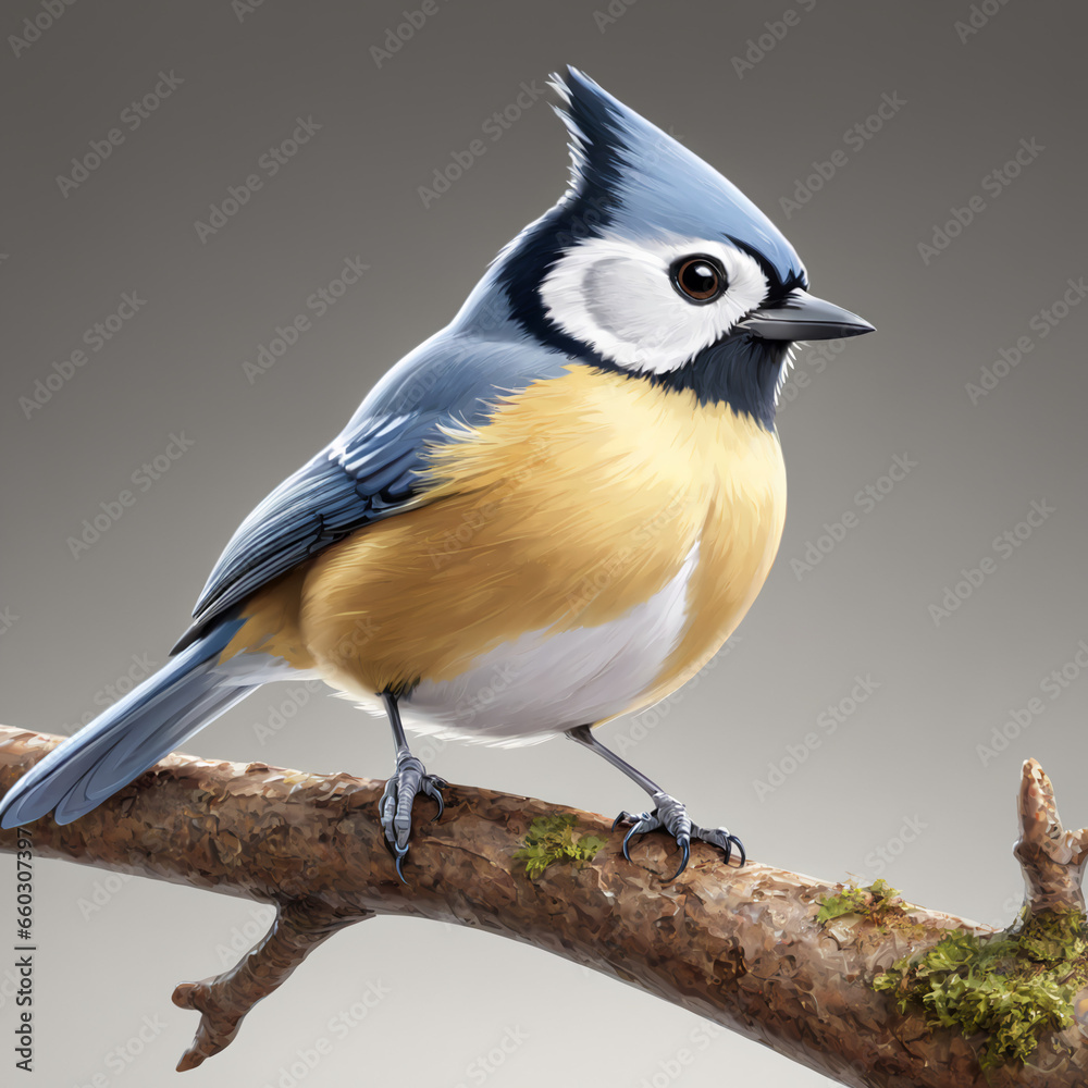 Obraz premium titmouse, bird, nature, wildlife, animal, birds, blue tit, bluetit