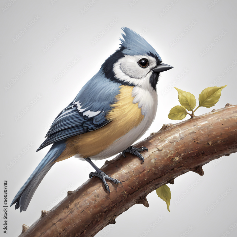 Obraz premium titmouse, bird, nature, wildlife, animal, birds, blue tit, bluetit