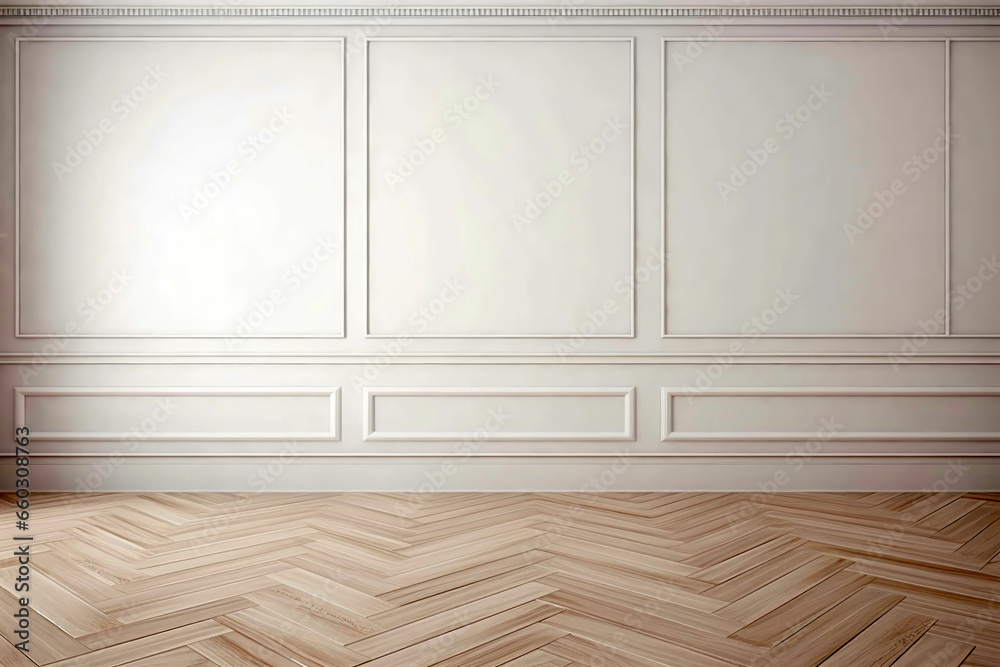 empty room with wooden floor empty room with wooden floor