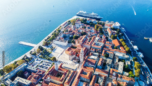 Zadar, old city, aerial view, Croatia © Viktor