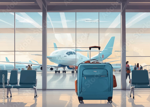 airplane traveller