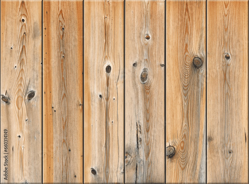 wood texture background, brown pine wooden planks fence, wooden strips, floor tiles design
