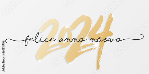 felice anno nuovo - buon anno 2024