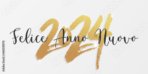 felice anno nuovo - buon anno 2024