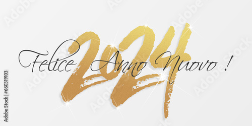 felice anno nuovo - buon anno 2024