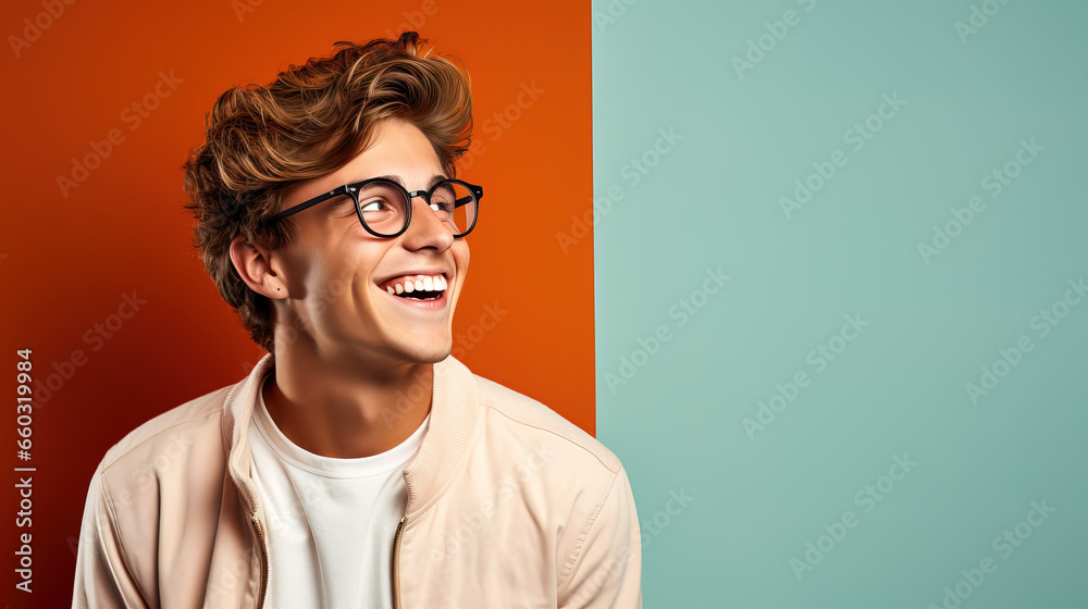 portrait of a man with glasses portrait of a man with glasses