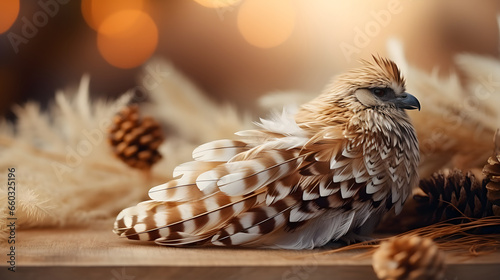 Close up of bird Decorative...