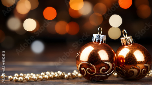 Close up of balls Decorativ...