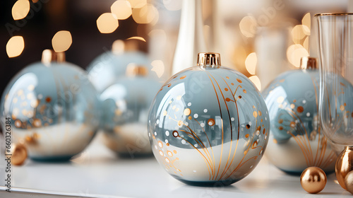 Close up of balls Decorativ...