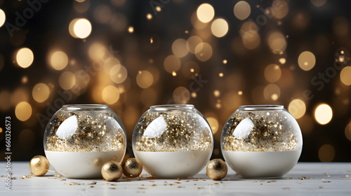 Close up of balls Decorativ...