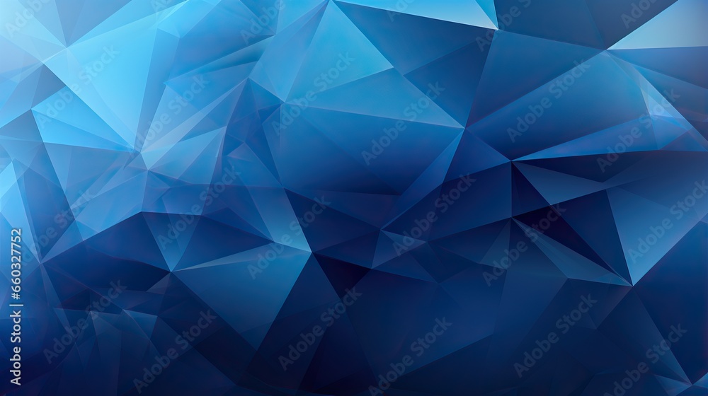 Abstract blue crystal background