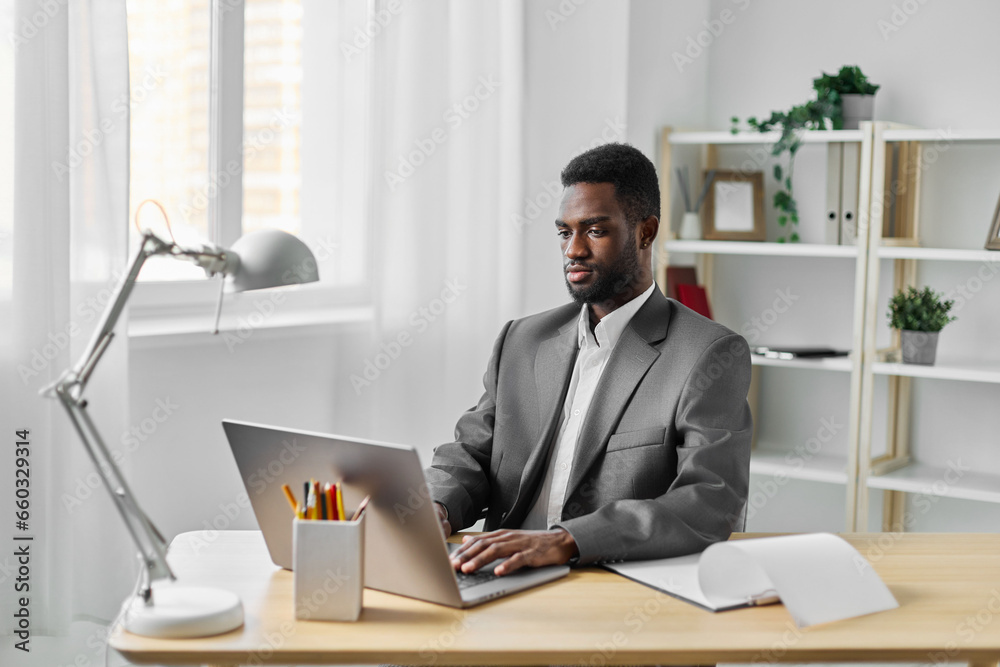 online man freelancer computer american web laptop student job office african education online man freelancer computer american web laptop student job office african education