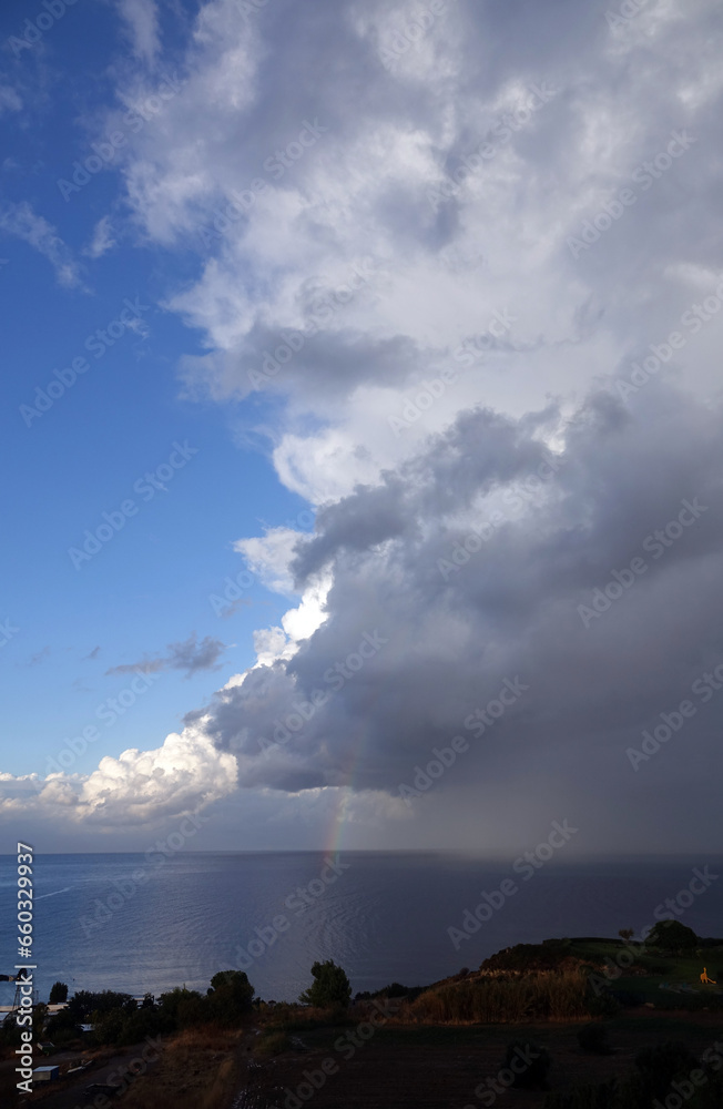 Kueste bei Kalithea auf Rhodos