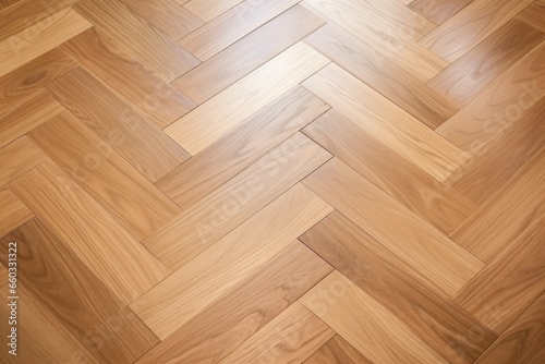 wooden parquet flooring viewed from a high angle