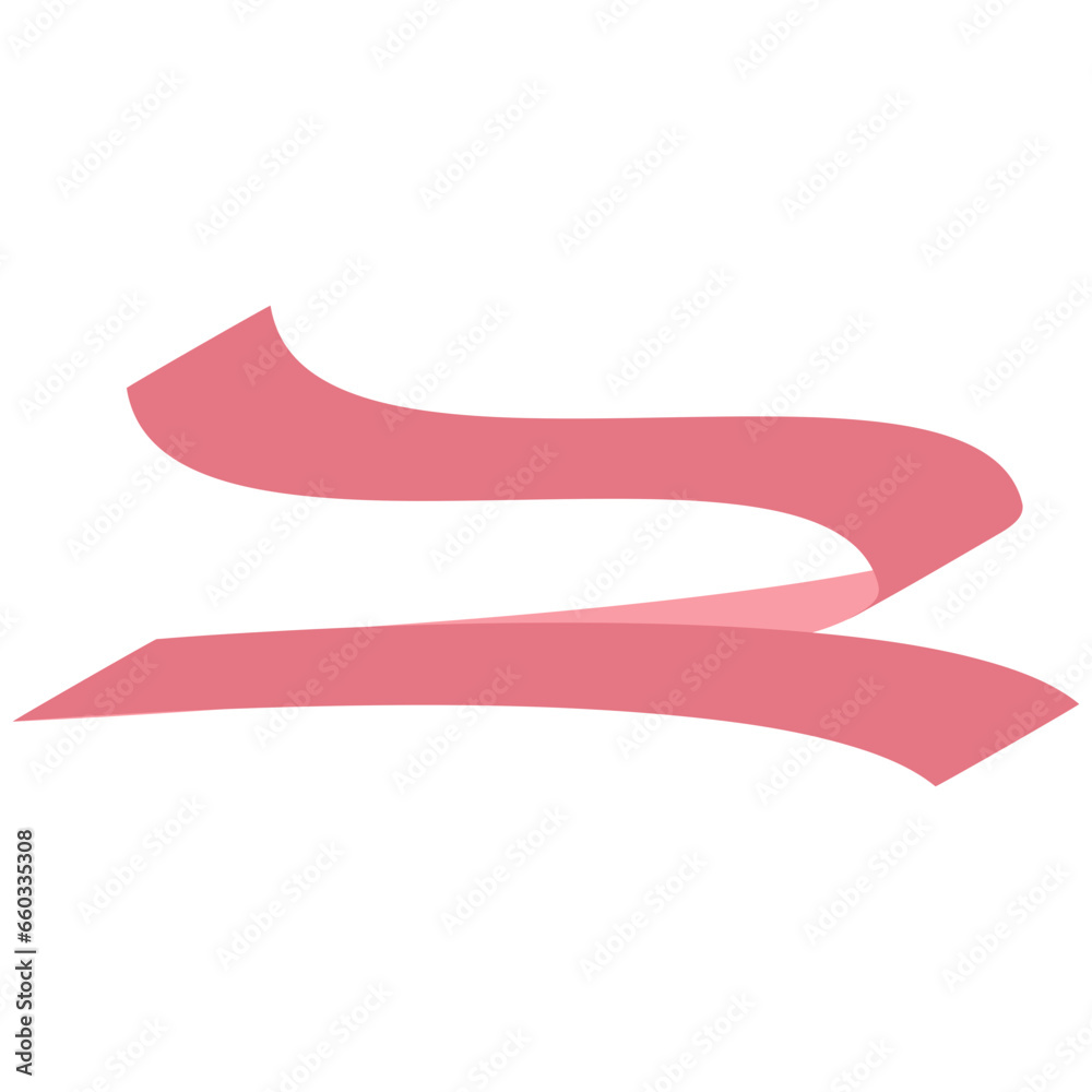 Pink ribbon breast cancer awareness symbol Pink ribbon breast cancer awareness symbol