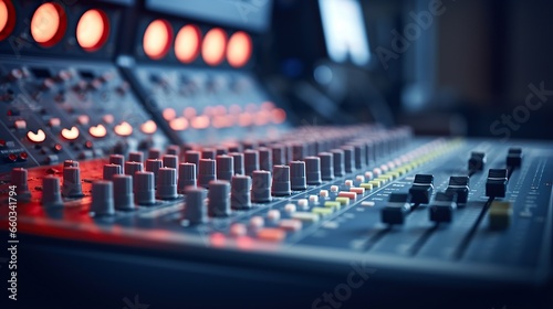 audio mixer  music equipment  recording