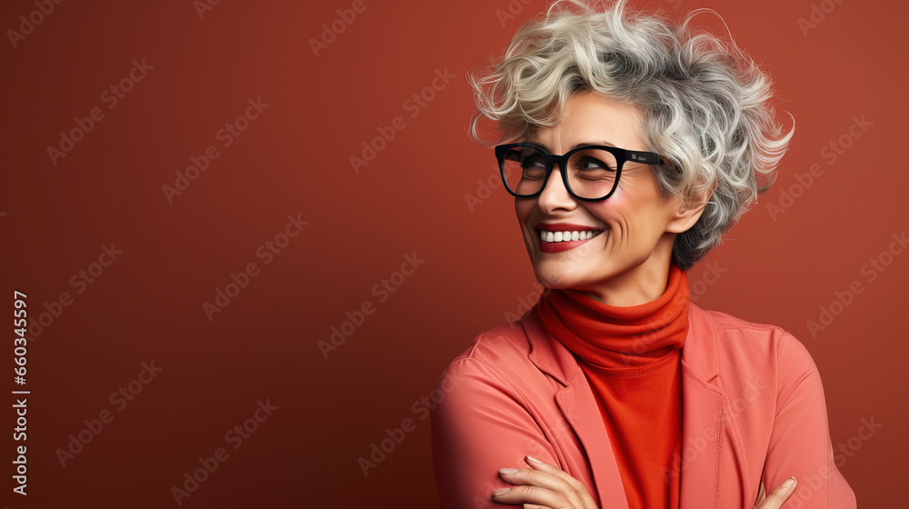 portrait of a woman with glasses portrait of a woman with glasses