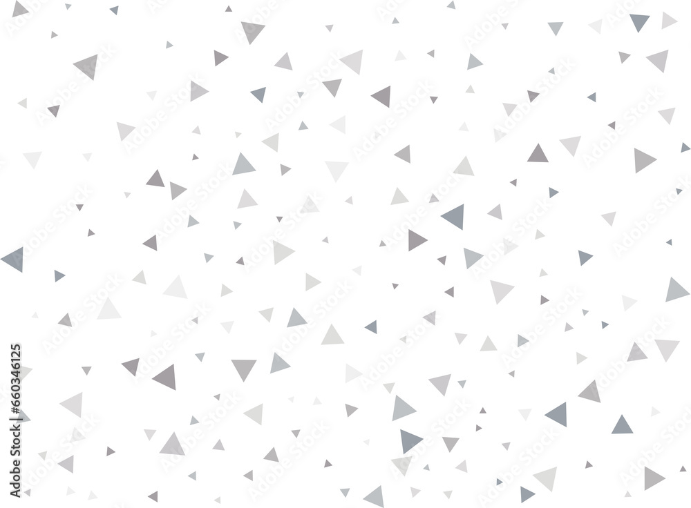 Gender Neutral Silver Triangular Confetti Gender Neutral Silver Triangular Confetti