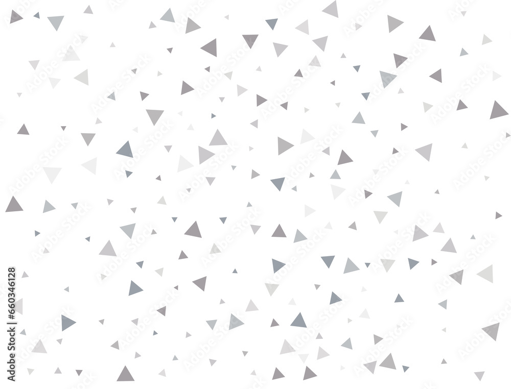 Gender Neutral Silver Triangular Confetti Gender Neutral Silver Triangular Confetti
