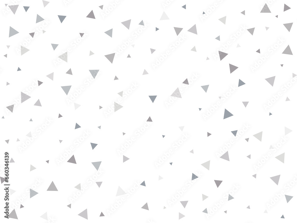Gender Neutral Silver Triangular Confetti Gender Neutral Silver Triangular Confetti